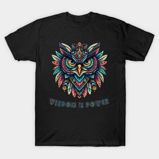 Tribal Owl - Mystic Guardian T-Shirt